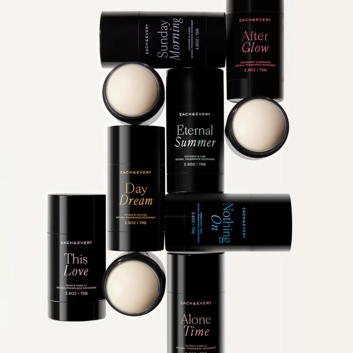 Each & Every Deodorant showing EWG Verified label