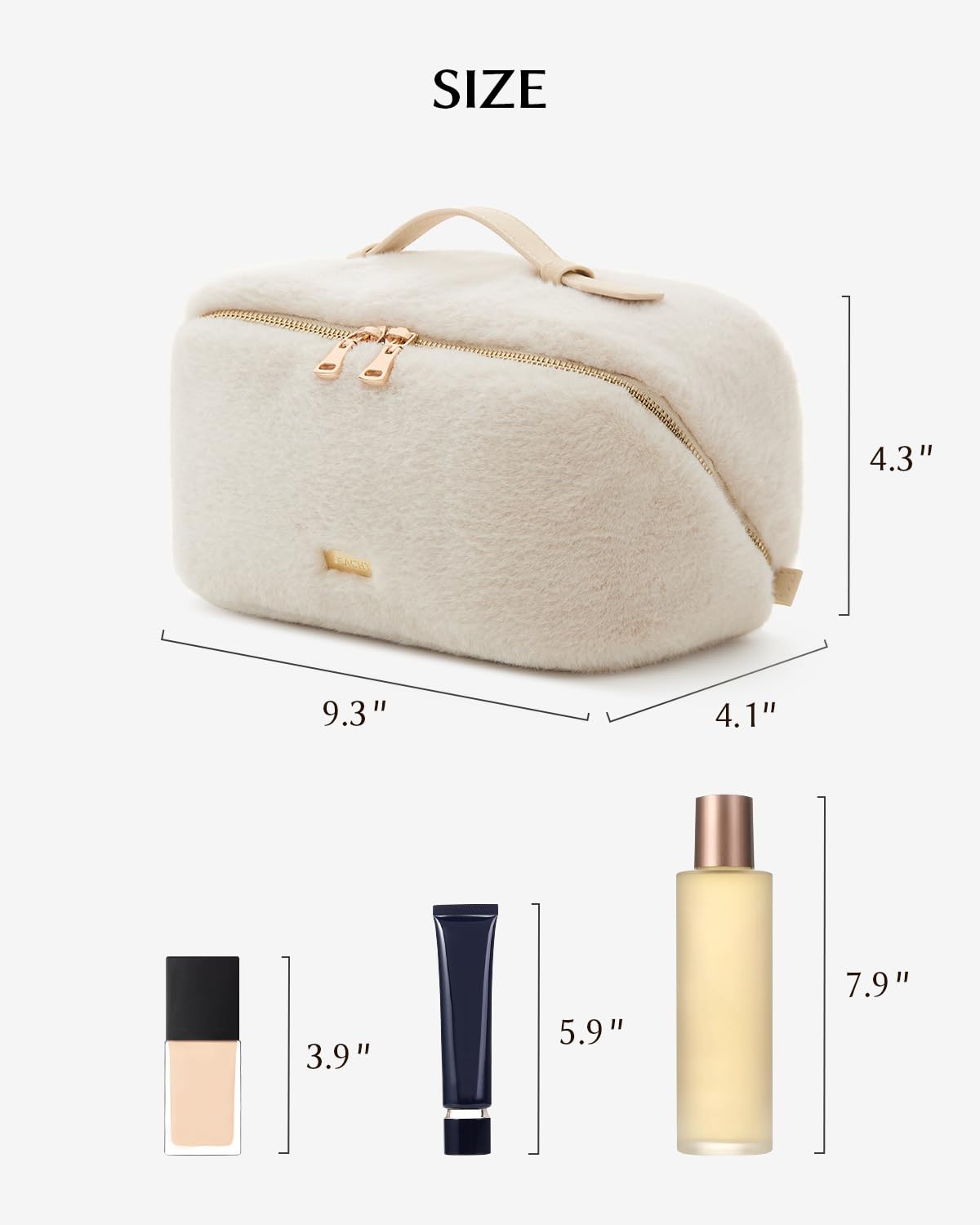 EACHY Travel Makeup Bag in a lifestyle setting