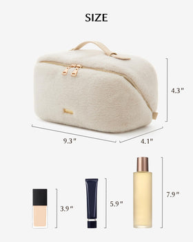 EACHY Travel Makeup Bag in a lifestyle setting