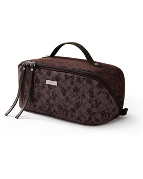 EACHY Travel Makeup Bag large flat-opening design with compartments