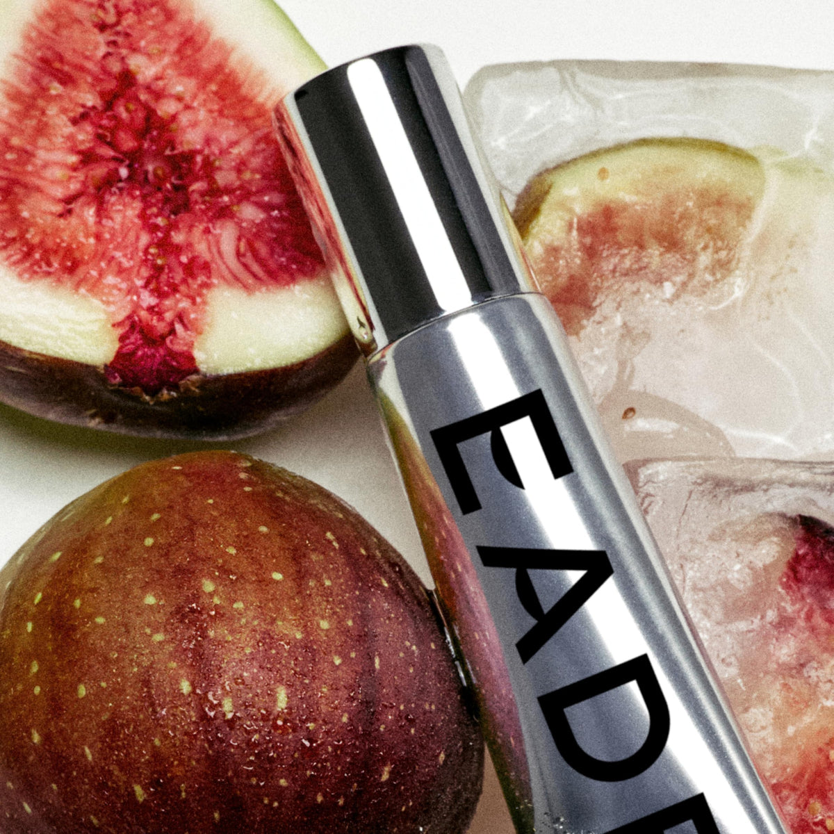 EADEM Tinted Lip Balm Fig Sauce texture close-up