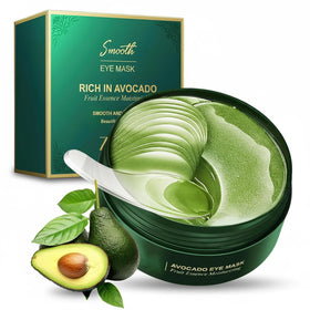 Eakroo Avocado Eye Mask jar front view with 60 pcs