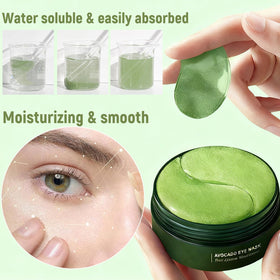 Eakroo Avocado Eye Mask jar with lid open