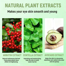 Eakroo Avocado Eye Mask patches on a bathroom counter