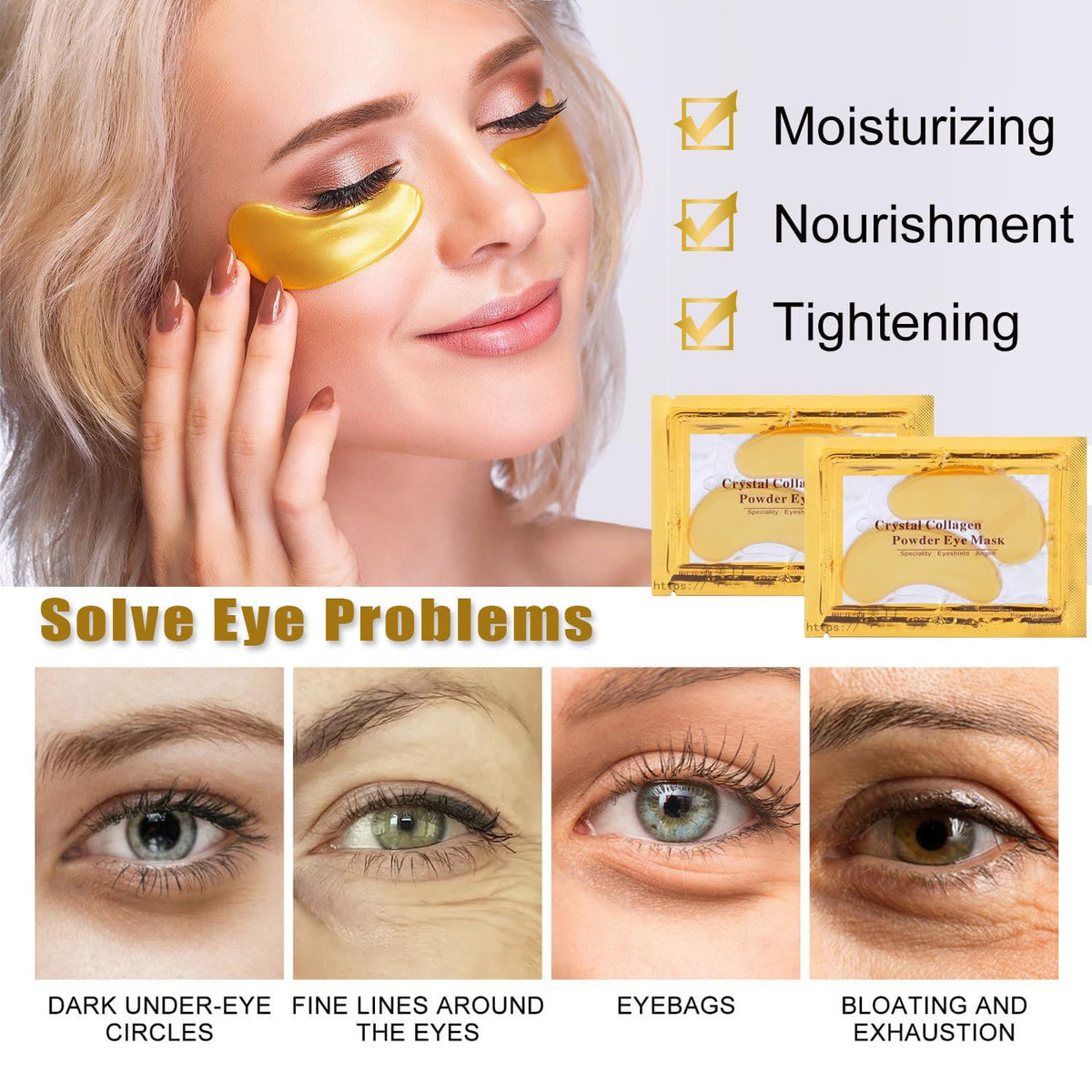 Eakroo collagen lip mask application on lips