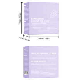 Eakroo Grape Eye Mask in an elegant gift box