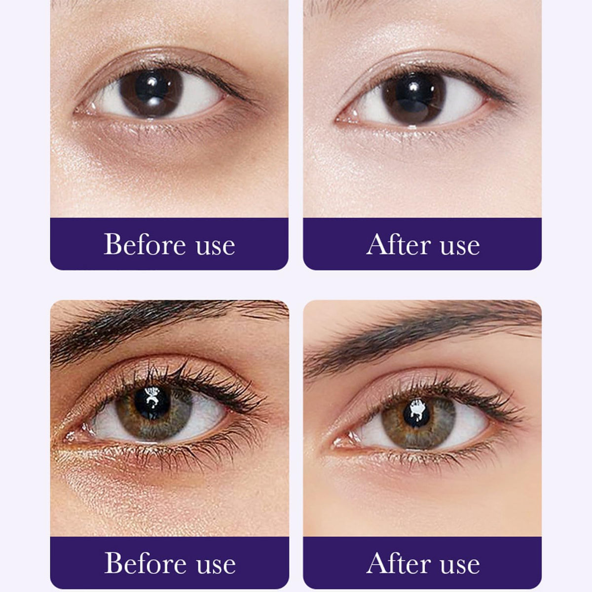 Eakroo Grape Eye Mask in use during a skincare routine