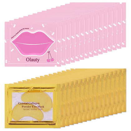 Eakroo lip mask and eye mask set packaging front view