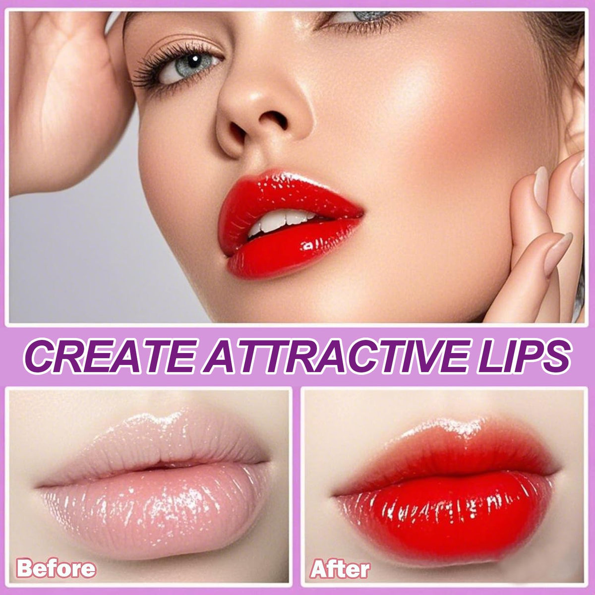 Eakroo lip tint being applied to lips