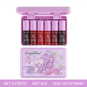 Eakroo lip tint in various shades arranged