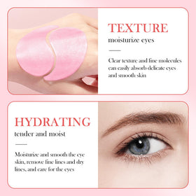 Eakroo Rose Eye Mask on a bathroom counter