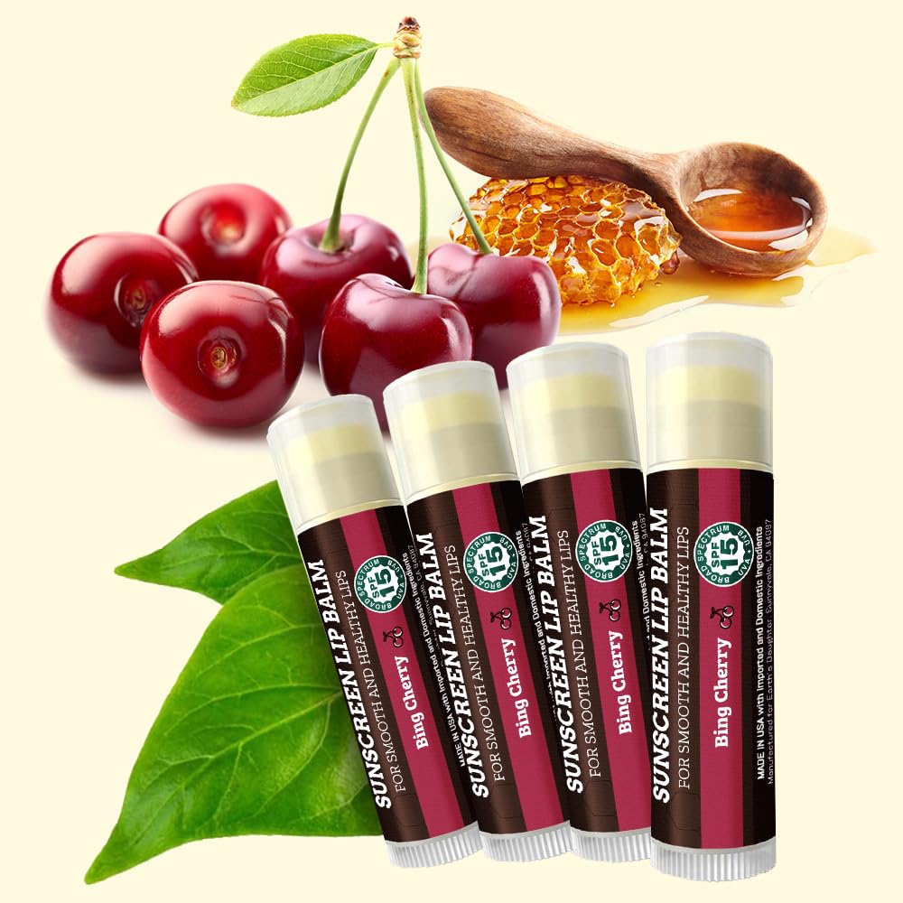Earth's Daughter Sunscreen Lip Balm Cherry outdoor usage