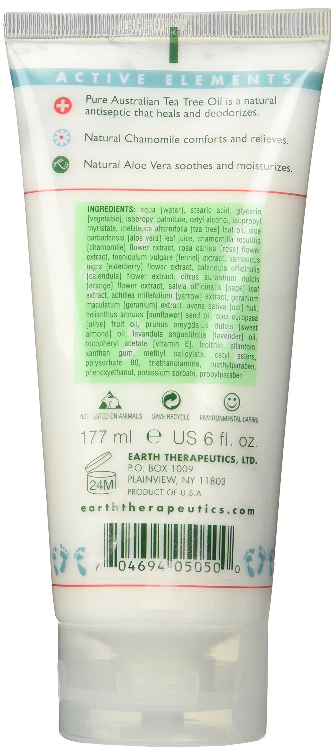 Earth Therapeutics Foot Remedy Balm 150g packaging