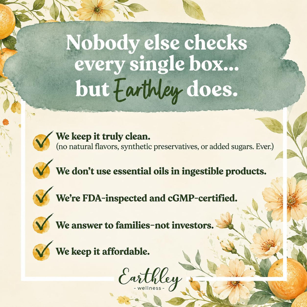 Earthley Wellness Magnesium Lotion packaging details