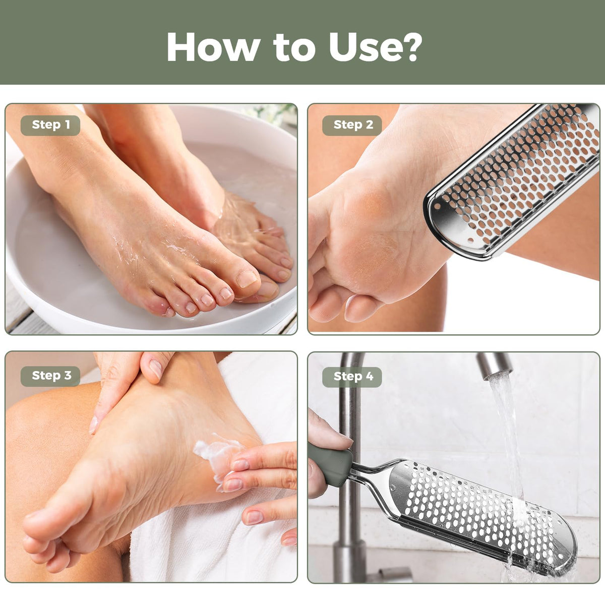 Easkep Foot File displayed with packaging