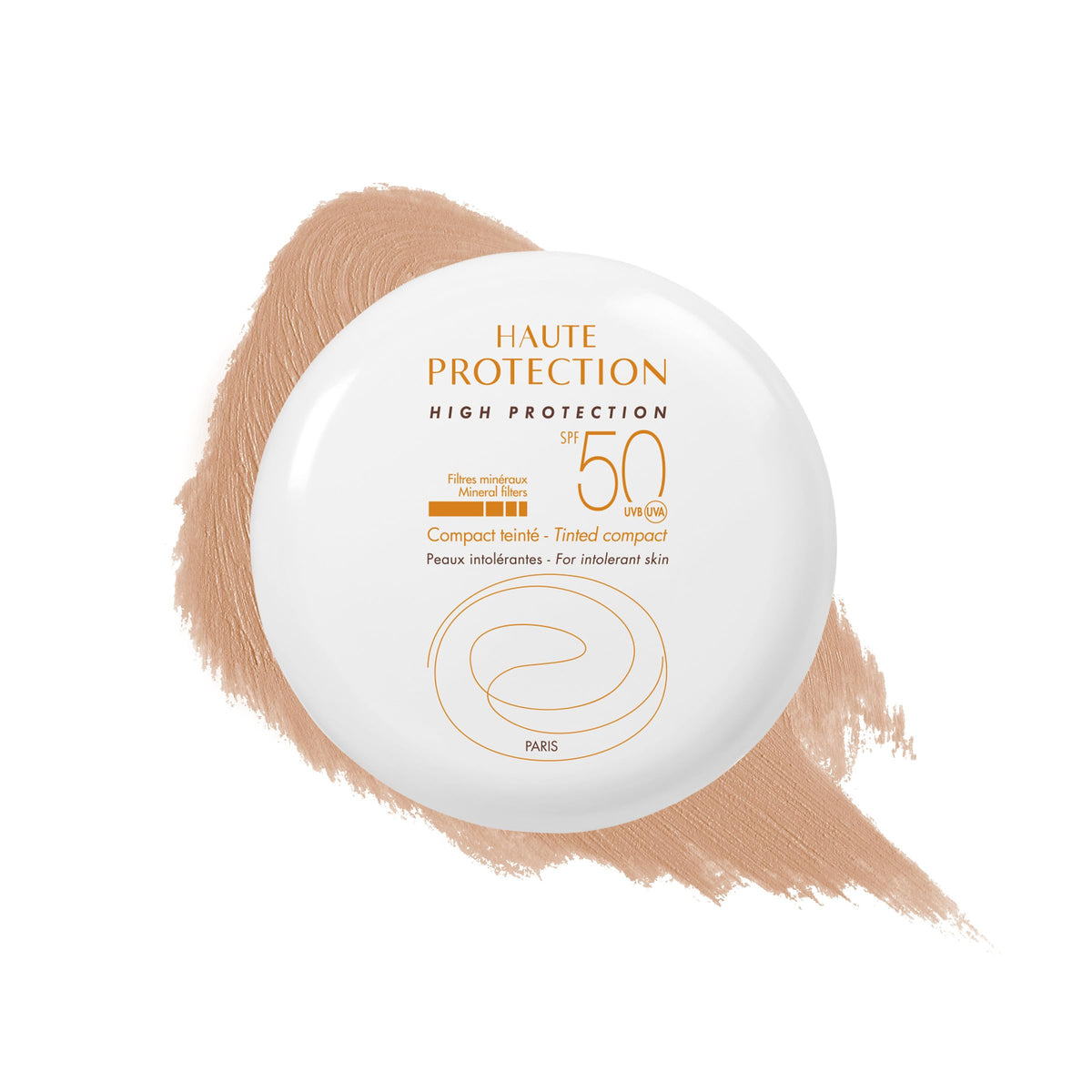 Eau Thermale Avène Beige Mineral Tinted Compact SPF 50 front view