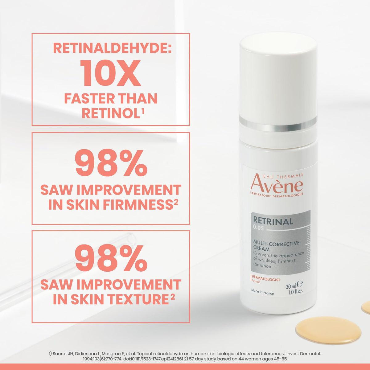 Eau Thermale Avène Retrinal 0.05% Intensive Multi-Corrective Cream packaging