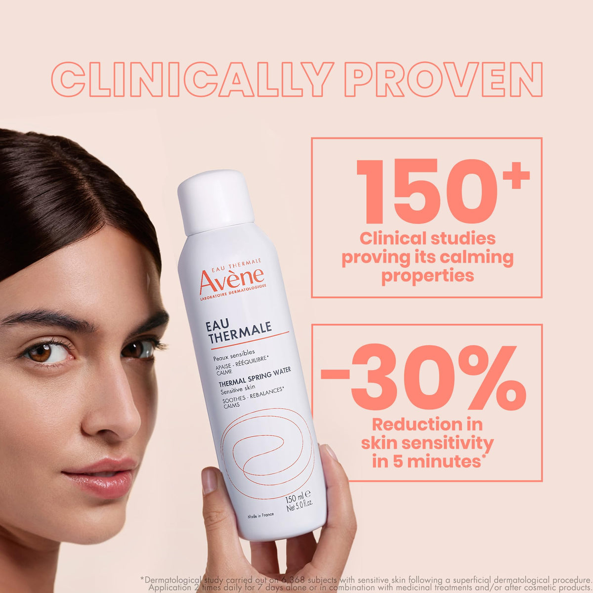 Eau Thermale Avène Thermal Spring Water 191g packaging details