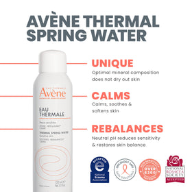 Eau Thermale Avène Thermal Spring Water 191g side view