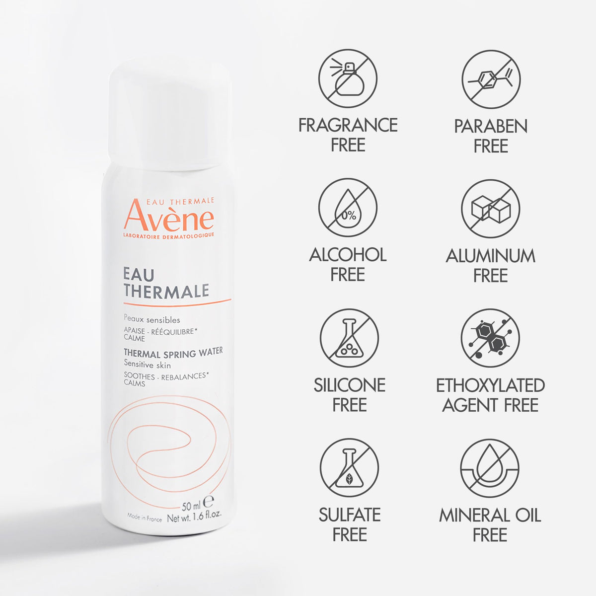 Eau Thermale Avène Thermal Spring Water 70g lifestyle scene