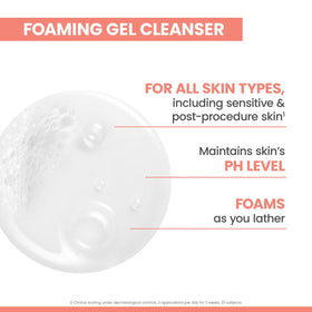 Eau Thermale Avène Tolerance Daily Foaming Facial Cleanser side view