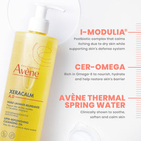 Eau Thermale Avène XeraCalm A.D Cleansing Oil with a pump dispenser