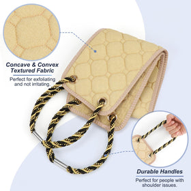 eaxun back scrubber in a bathroom setting