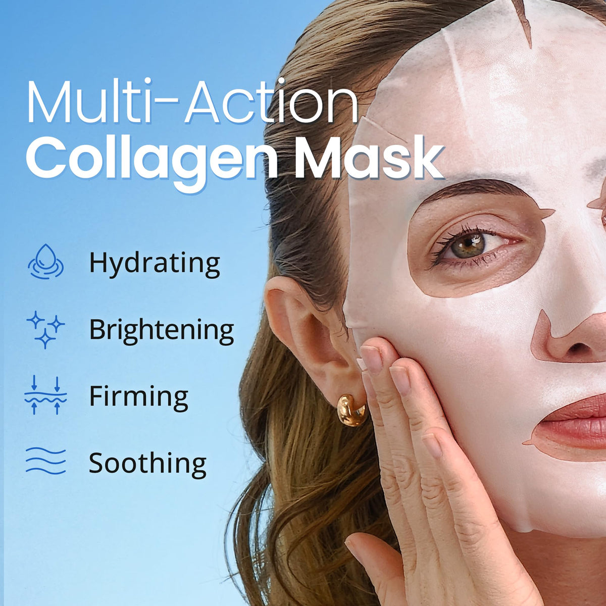 Ebanel Collagen Face Mask packaging details