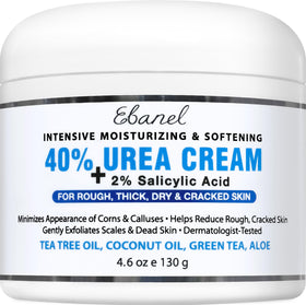 Ebanel Urea Cream 40% front view with packaging