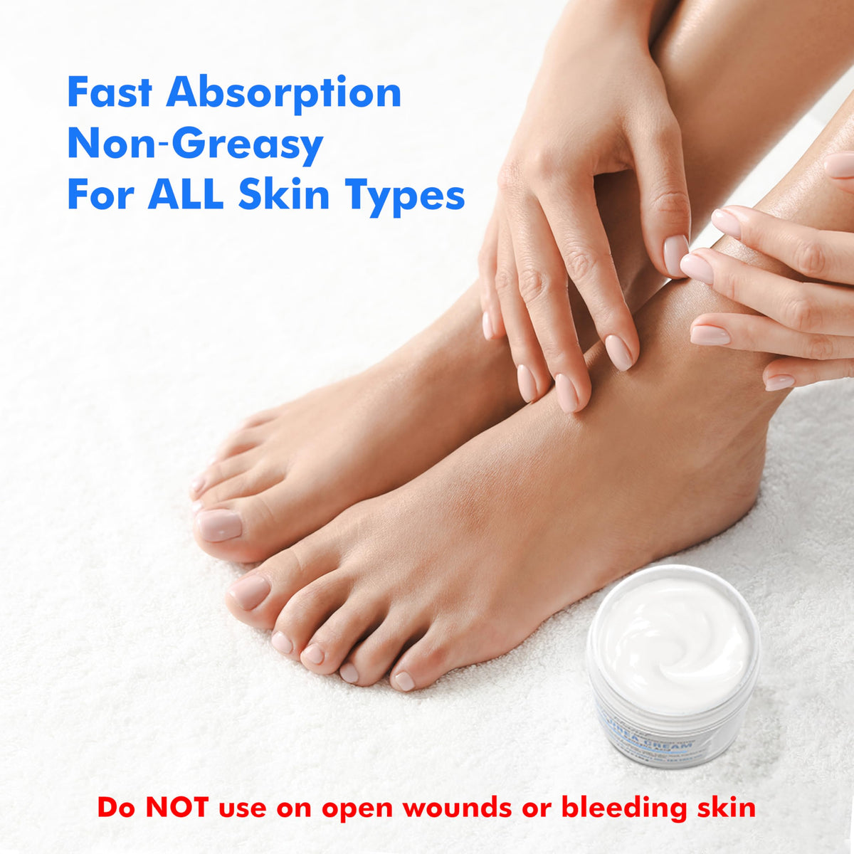 Ebanel Urea Cream 40% with natural ingredients