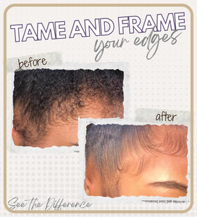 EBIN NEW YORK 24 Hour Edge Tamer with argan oil ingredients