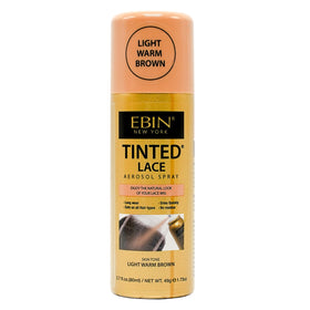EBIN NEW YORK Tinted Lace Spray Light Warm Brown 2.7 Fl Oz front view