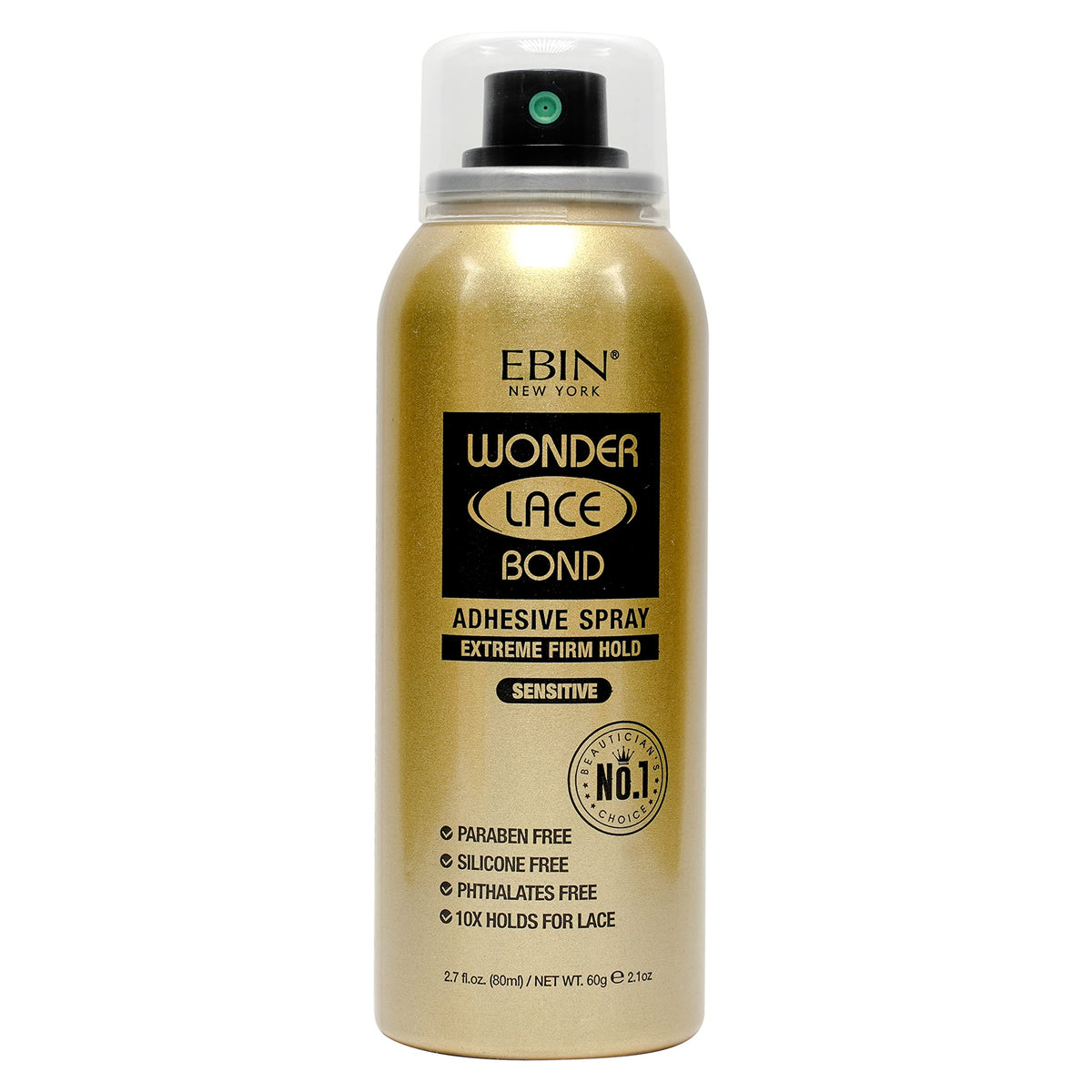 EBIN NEW YORK Wonder Lace Bond Adhesive Spray front view