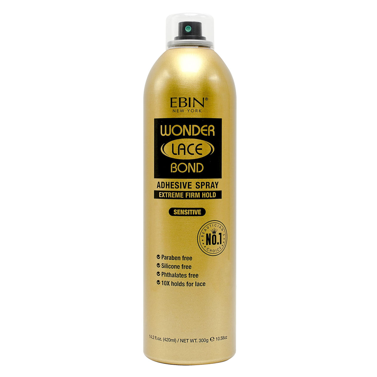 EBIN NEW YORK Wonder Lace Bond Adhesive Spray front view