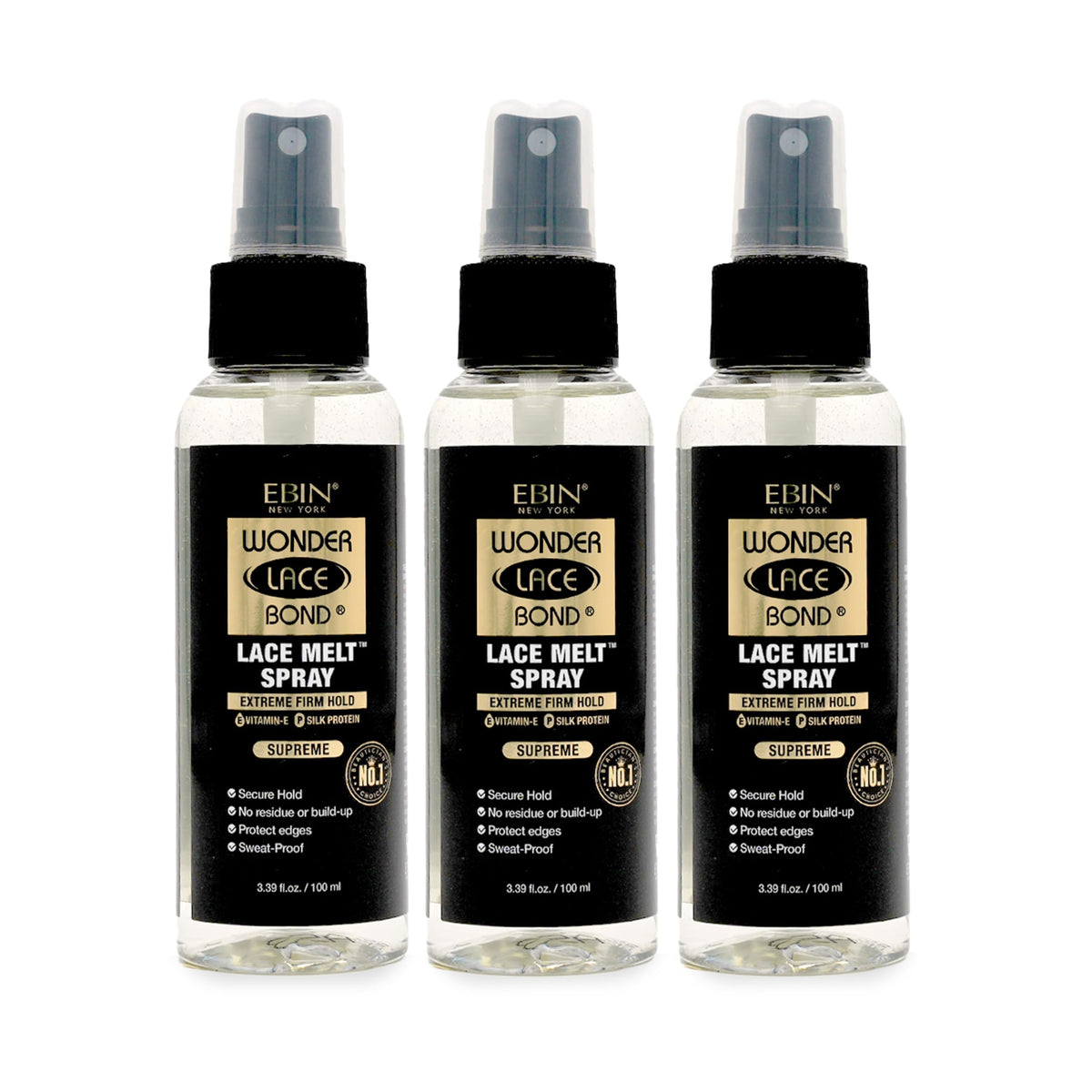 EBIN NEW YORK Wonder Lace Bond Melt Spray front view