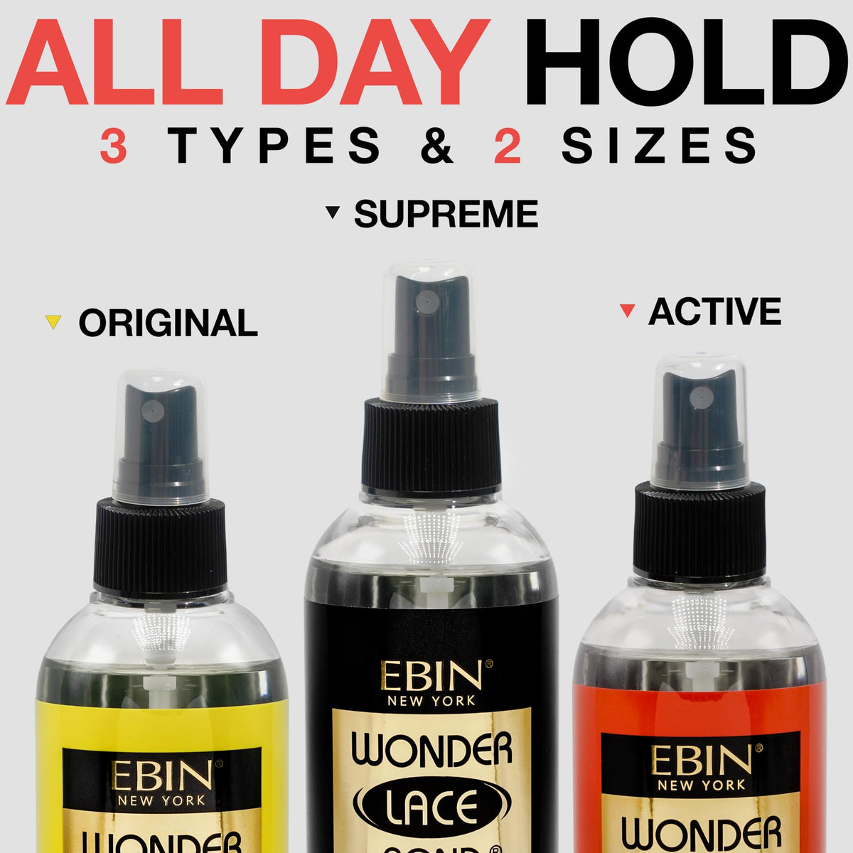 EBIN NEW YORK Wonder Lace Bond Melt Spray lifestyle scene