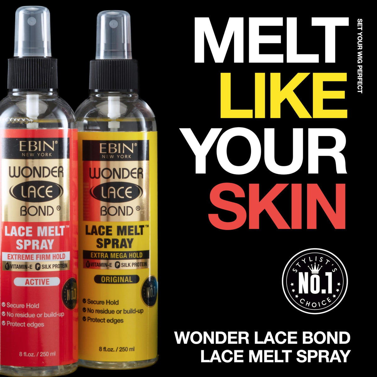EBIN NEW YORK Wonder Lace Bond Melt Spray side view