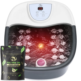 ECARBME Foot Spa Bath Massager black model front view