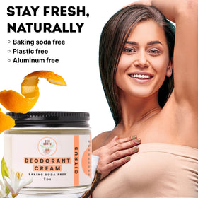 ECO ROOTS Natural Deodorant Cream 168g packaging