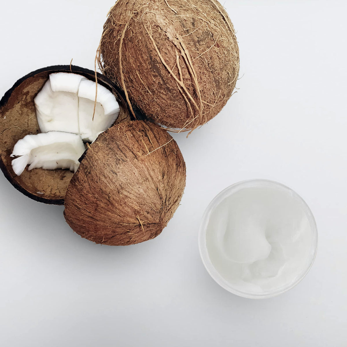 Eco Style Coconut Oil Styling Gel 80 oz with lid open