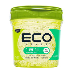 Eco Style Olive Oil Styling Gel 8 oz front view