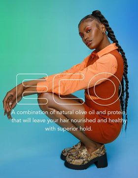 Eco Style Olive Oil Styling Gel 8 oz texture close-up