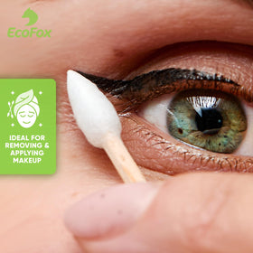 EcoFox Bamboo Cotton Swabs for cleaning crafts