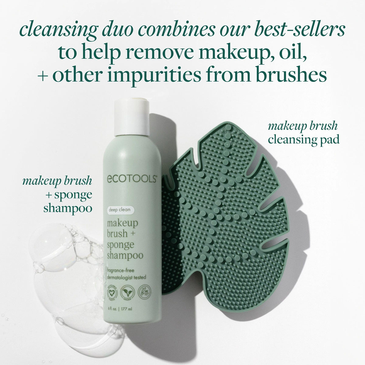 EcoTools Deep Clean Shampoo bottle front view
