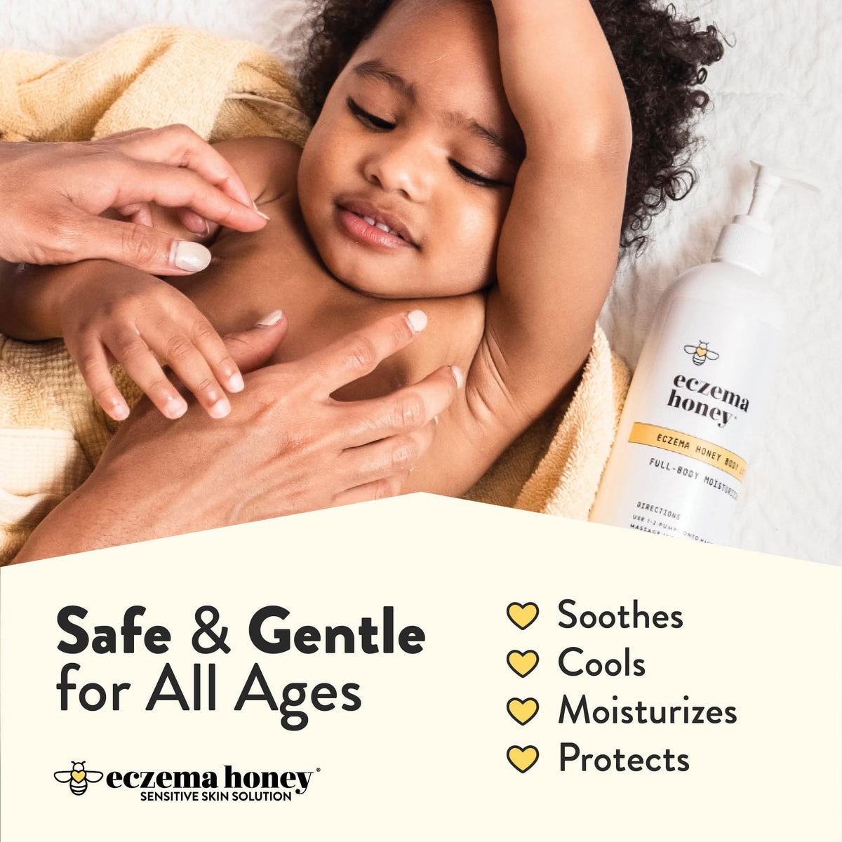 ECZEMA HONEY Oatmeal Body Lotion packaging details