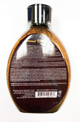 ED HARDY Coconut Kisses Tanning Lotion packaging with tropical design