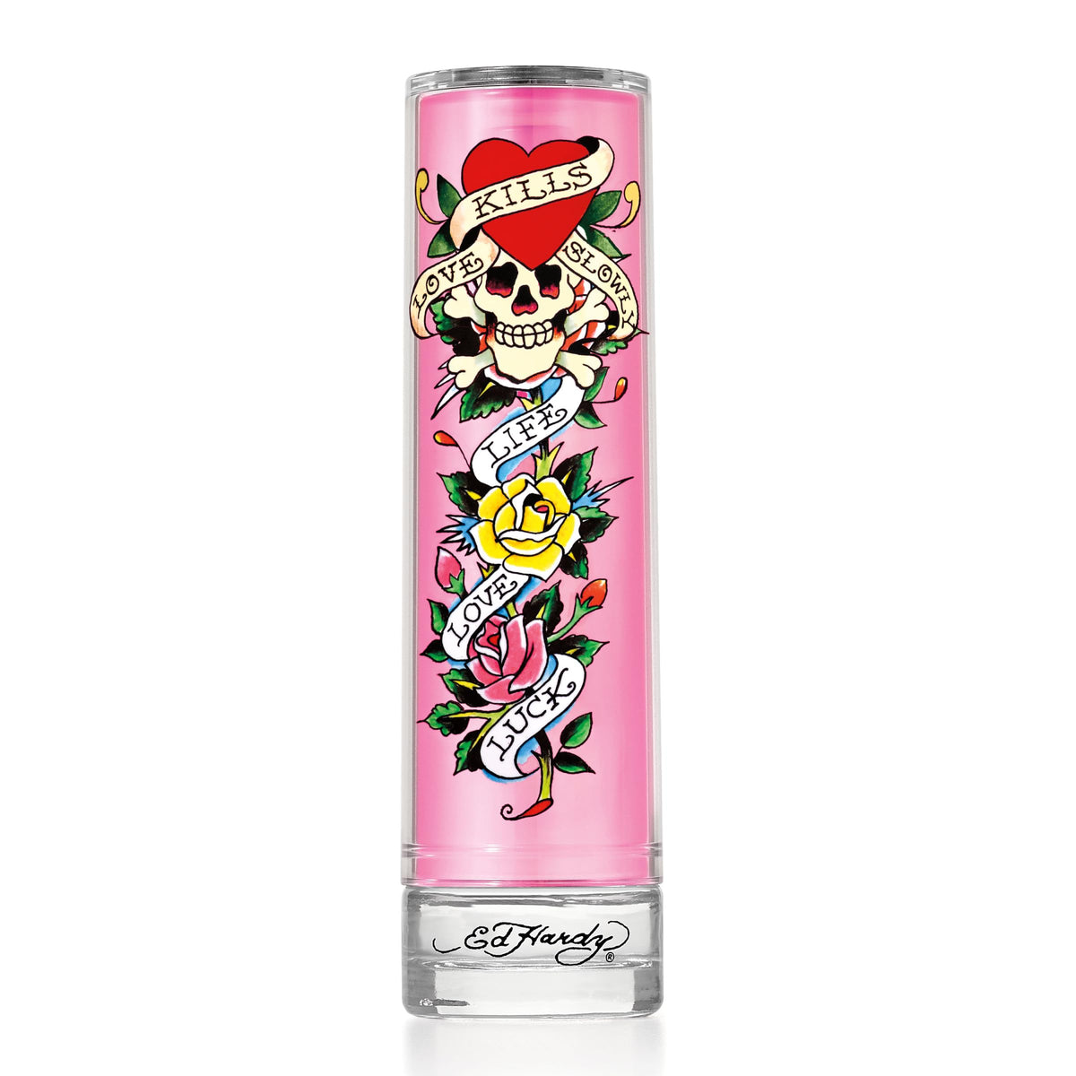 ED HARDY Eau de Parfum for Women bottle side view