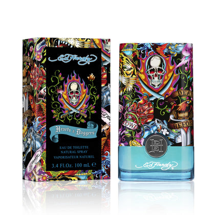 ED HARDY Hearts & Daggers Eau de Parfum 3.4 fl oz front view