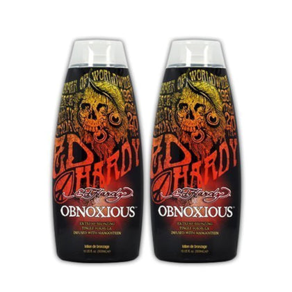 ED HARDY Obnoxious Indoor Tanning Lotion 689g front view