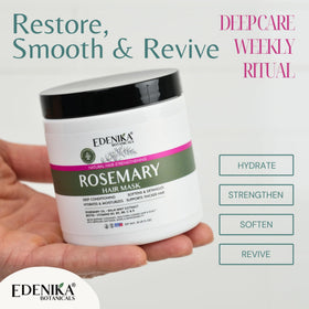 EDENIKA BOTANICALS Rosemary Hair Mask back view